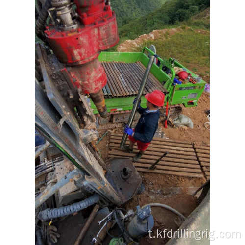 Impianto di perforazione core per l'esplorazione della costruzione di tunnel